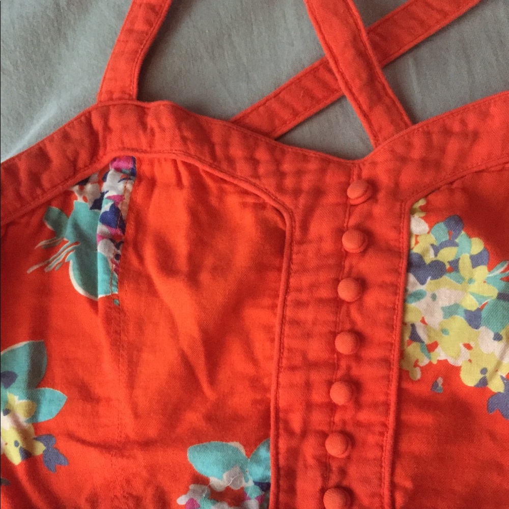 Cross-back summer dress